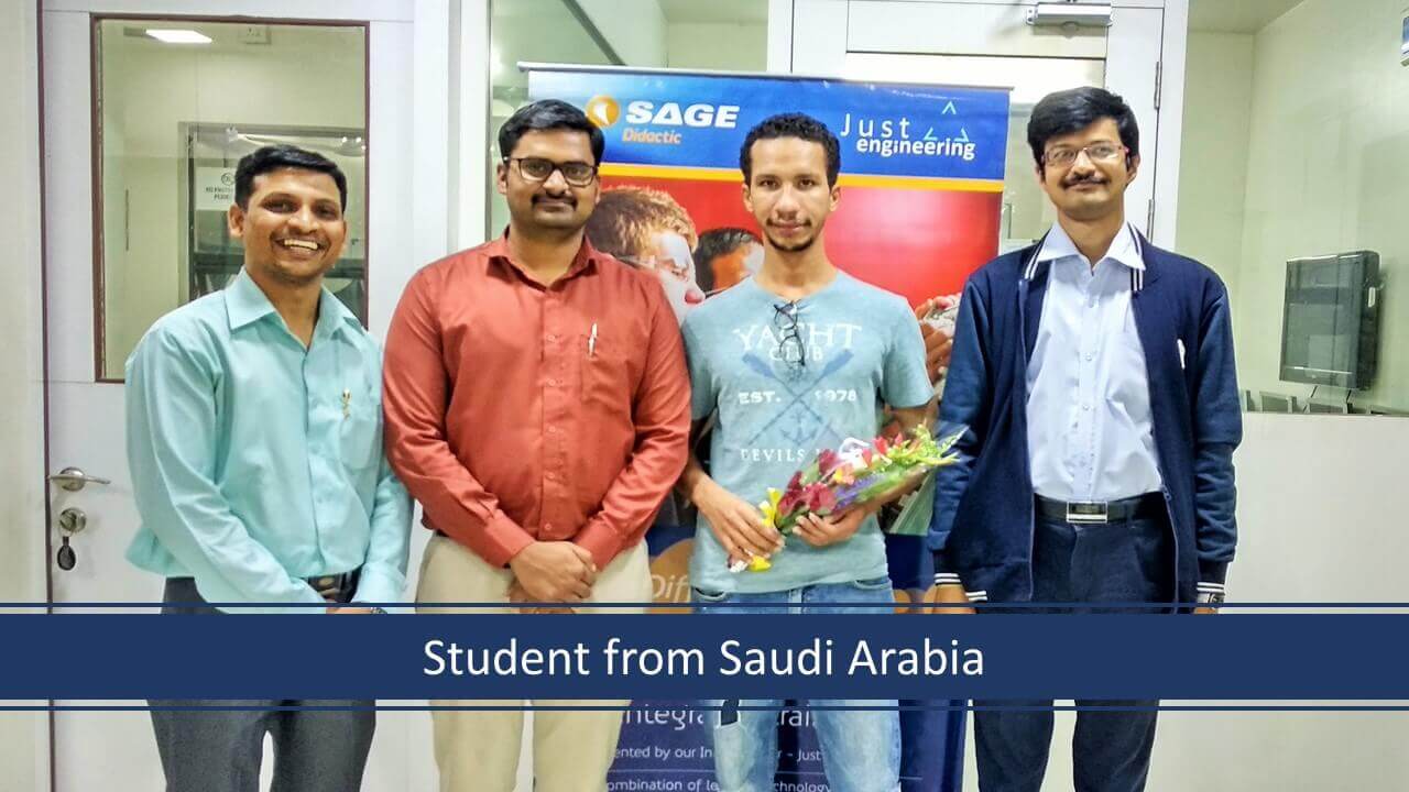Student from Saudi Arabia