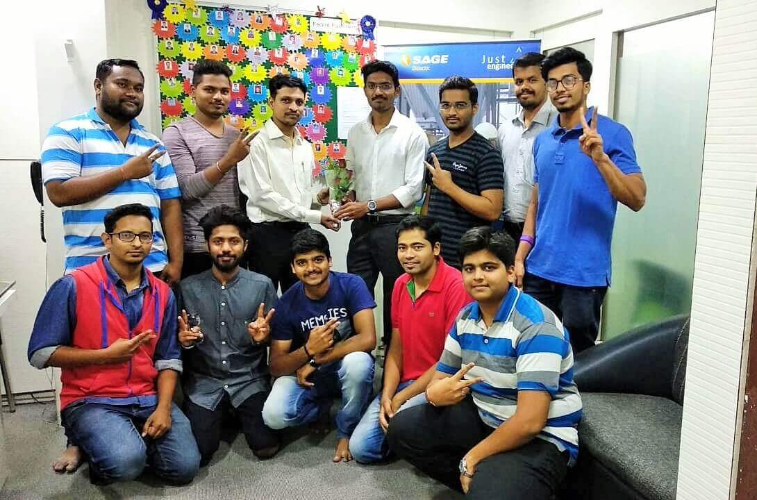 Placement Celebrations | Plc in chinchwad | Scada training in chinchwad