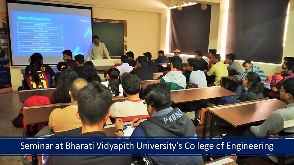 Seminar at Bharati Vidyapaith University College Of Engineering