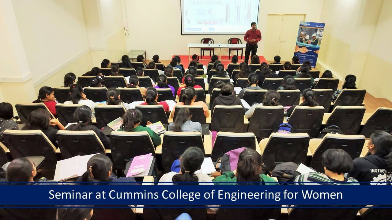 Seminar at Cummins College of Engineering